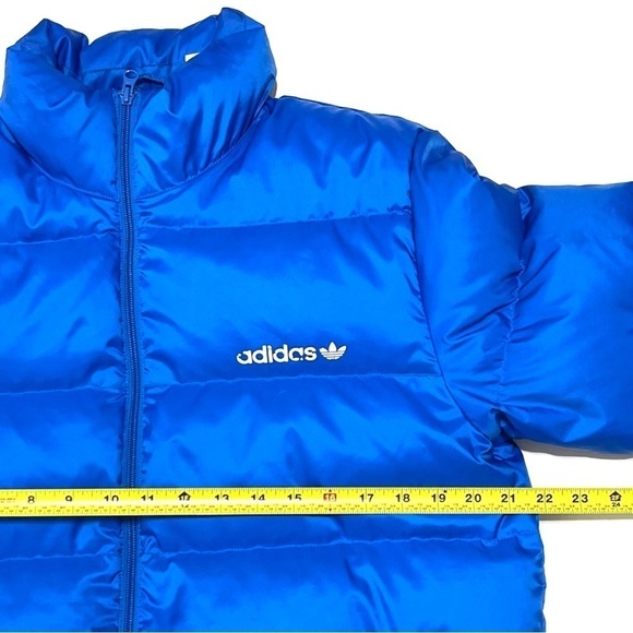Adidas Original Classic Men Blue Puffer Ski Winter Jacket Size M - Picture 11 of 16